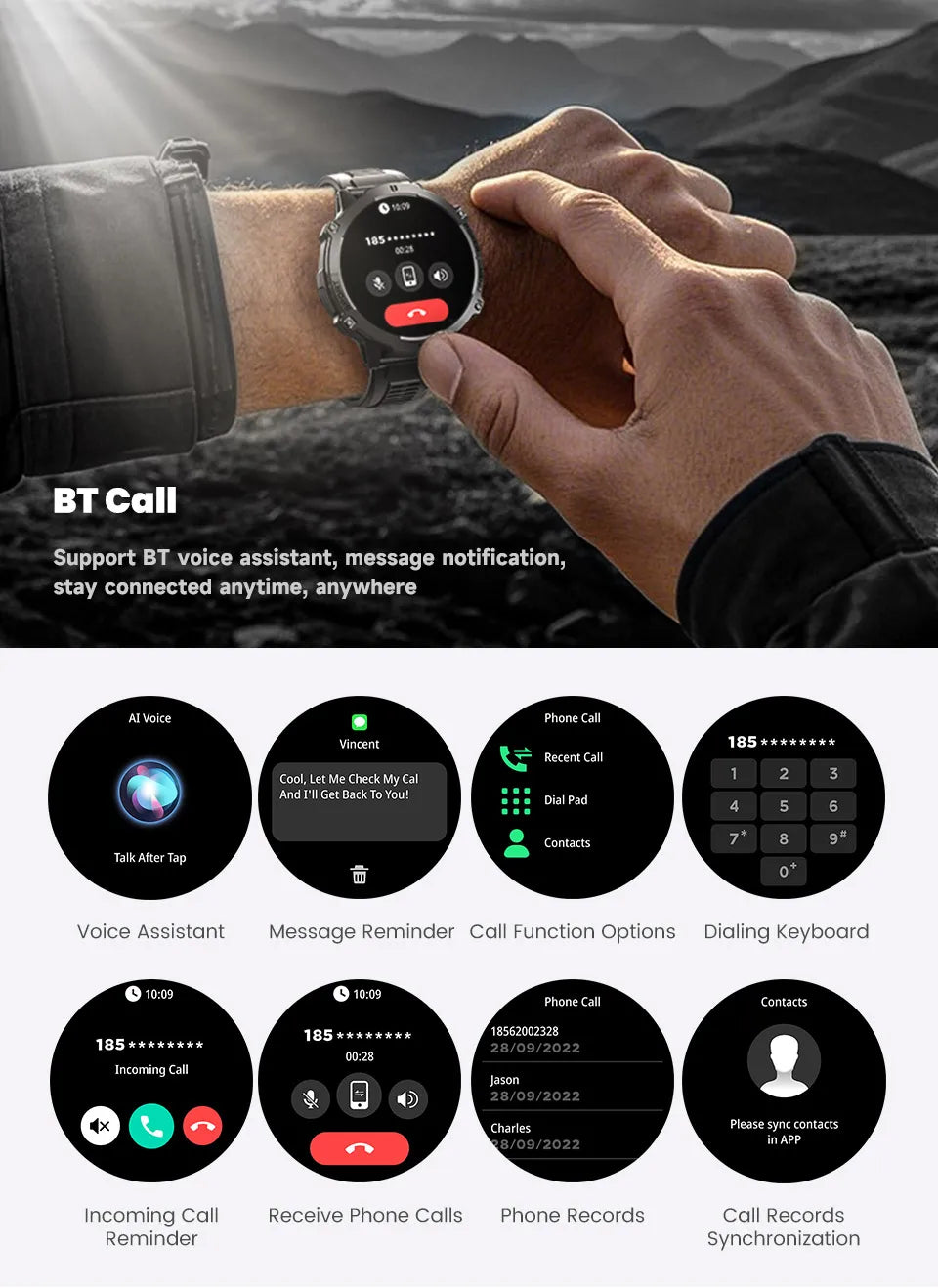 2025 Original TANK X3 Ultra 1000mAh Battery Smart Watch Men GPS Outdoor Sports Fitness Smartwatch 10ATM Waterproof Swim Watches