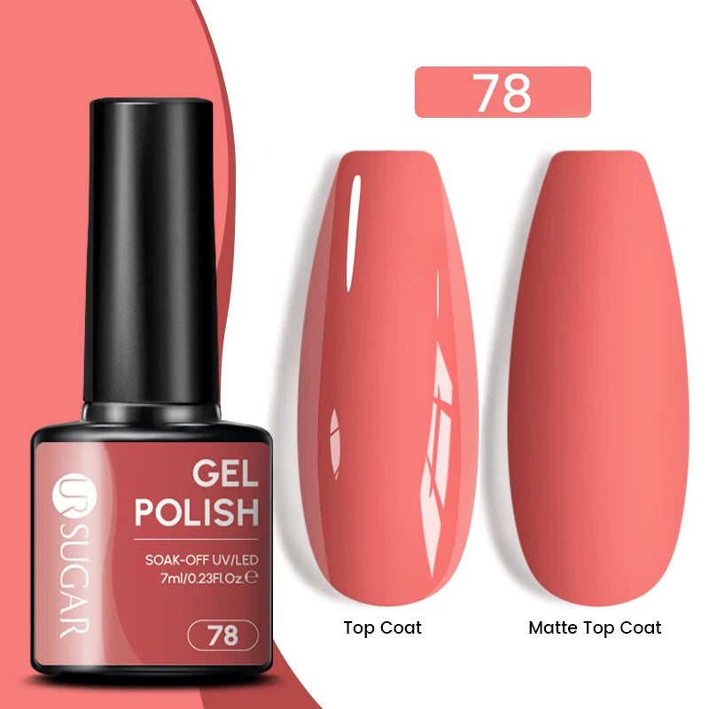 UR SUGAR 7.5ml Reflective Magnetic Gel Nail Polish Glitter Silver Pink Magnet Gel Soak Off UV LED Nail Manicure Varnish UV Gel