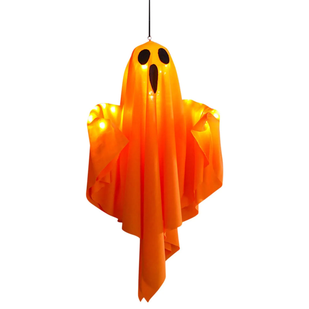 Halloween Ghost Hanging Decorations Halloween Hanging Light Up White Flying Ghosts Tree Window Wall Scary Ornament 2026