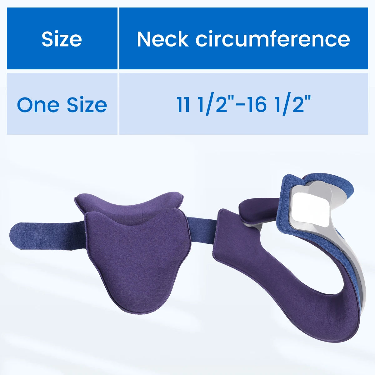 VELPEAU Neck Traction Device for Spine Pressure and Pain, Adjustable Neck Stretcher, Cervical Posture Corrector