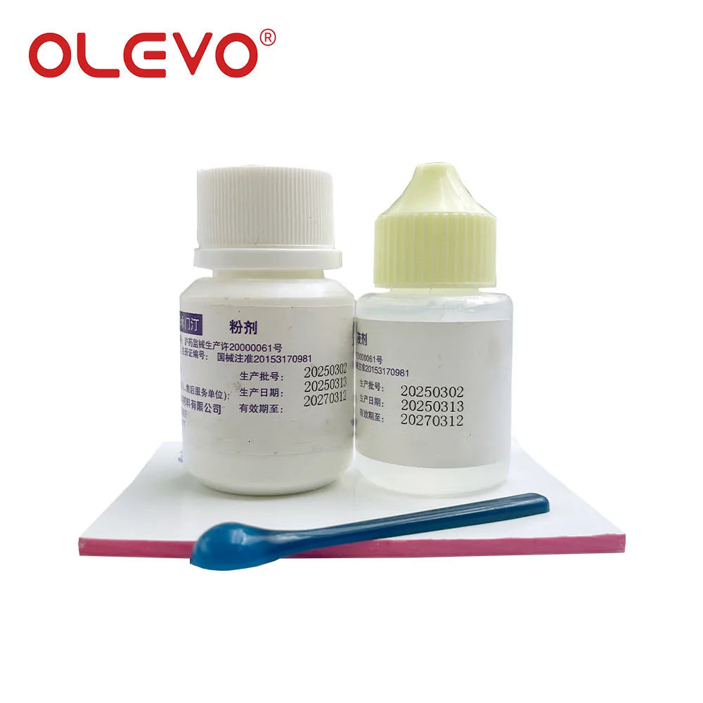 Dental Zinc Polycarboxylate Cement for Teeth Crown Bridge Super Extra Strong Adhesive Dentistry Prosthesis Materials 30g+15ml