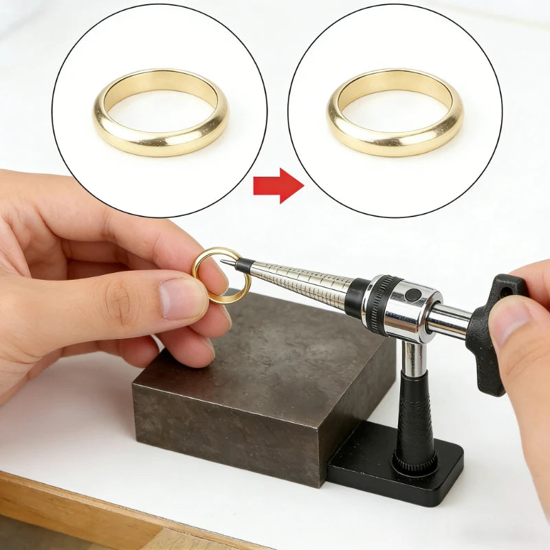 Hercules Ring Stretcher Expander - Precision Universal Sizing Tool for Jewelry Making Resizing Repair DIY Making Tools