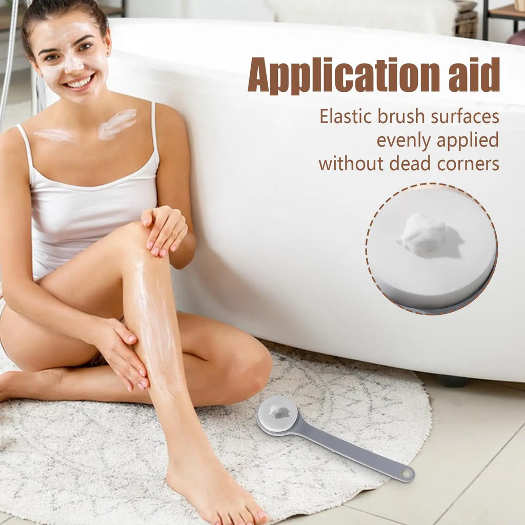 Lotion Applicator for Back Long Handle Lotion Applicator for Back Anti-Slip Grip Moisturizing Oils Apply Tool for Athletes Teens