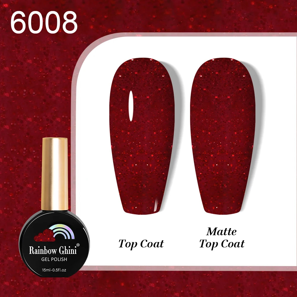 RG 15ML HEMA&TPO FREE Summer Series Fluorescent Gel Polish in Sporty Style Y2K Nail Polish Suitable for Parties Nail Art UV Gel
