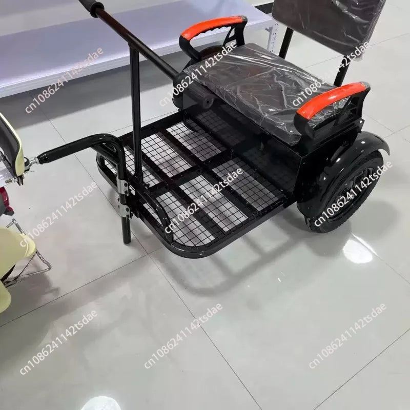 Bicycle Electric Motorcycle Trailer  Rear  Outdoor Pet Small Trailer
