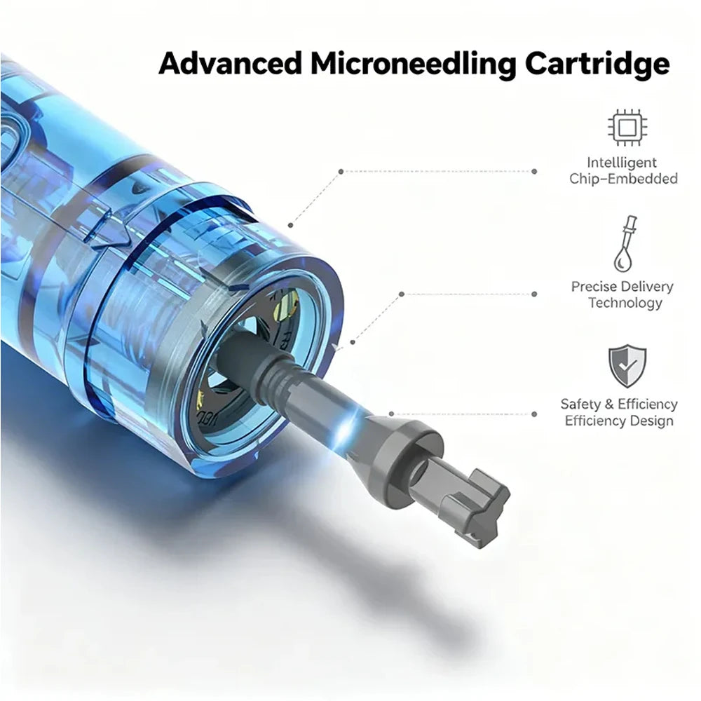 10PCS Dr. Pen M9 Round Nano 0.2mm Cartridges