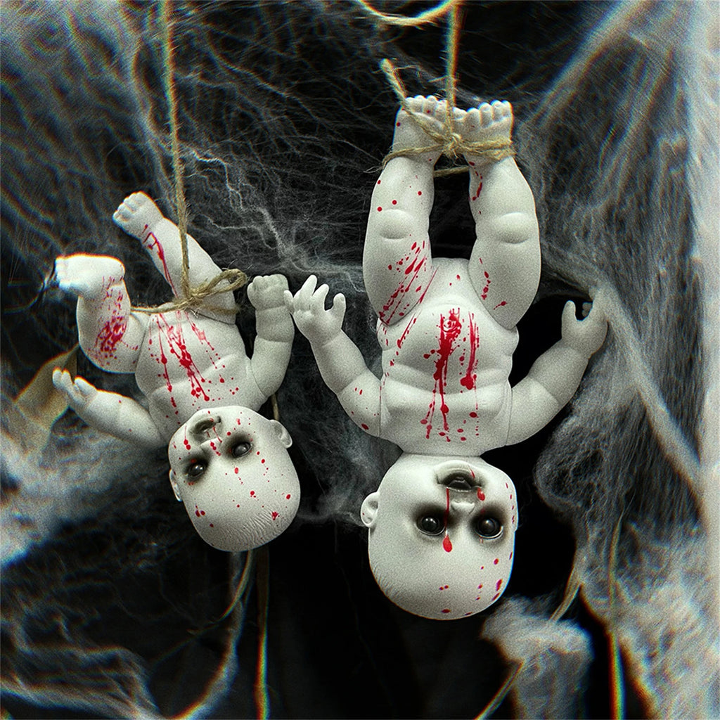 Halloween Scary Doll Christmas Decorations Horror Props For Bar Party Home Decor Spooky Witch Ghost