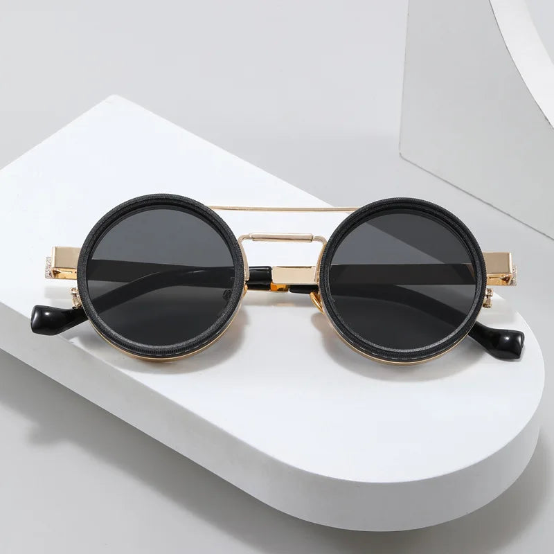 Polarized ND2 400 Adjustable Dimming Sunglasses UV Protection Metal Frame HD Lens for Mountaineering Cycling