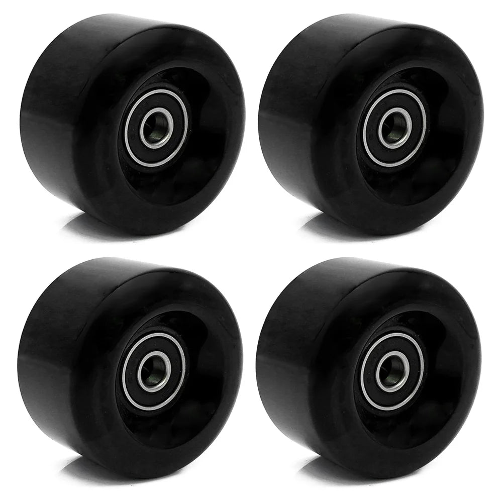NEW 4pcs Skate Wheels PU Wear-resistant Wheels for Ice Skates Roller Skates Skateboard