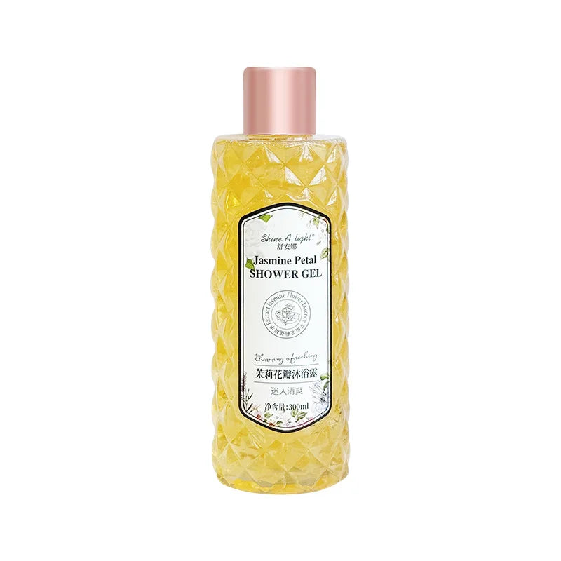 Cherry Blossom Jasmine Rose Fragrance Emollient Shower Gel Moisturizing Rejuvenation Cleansing Dirt Body Wash Fragrant Body Wash