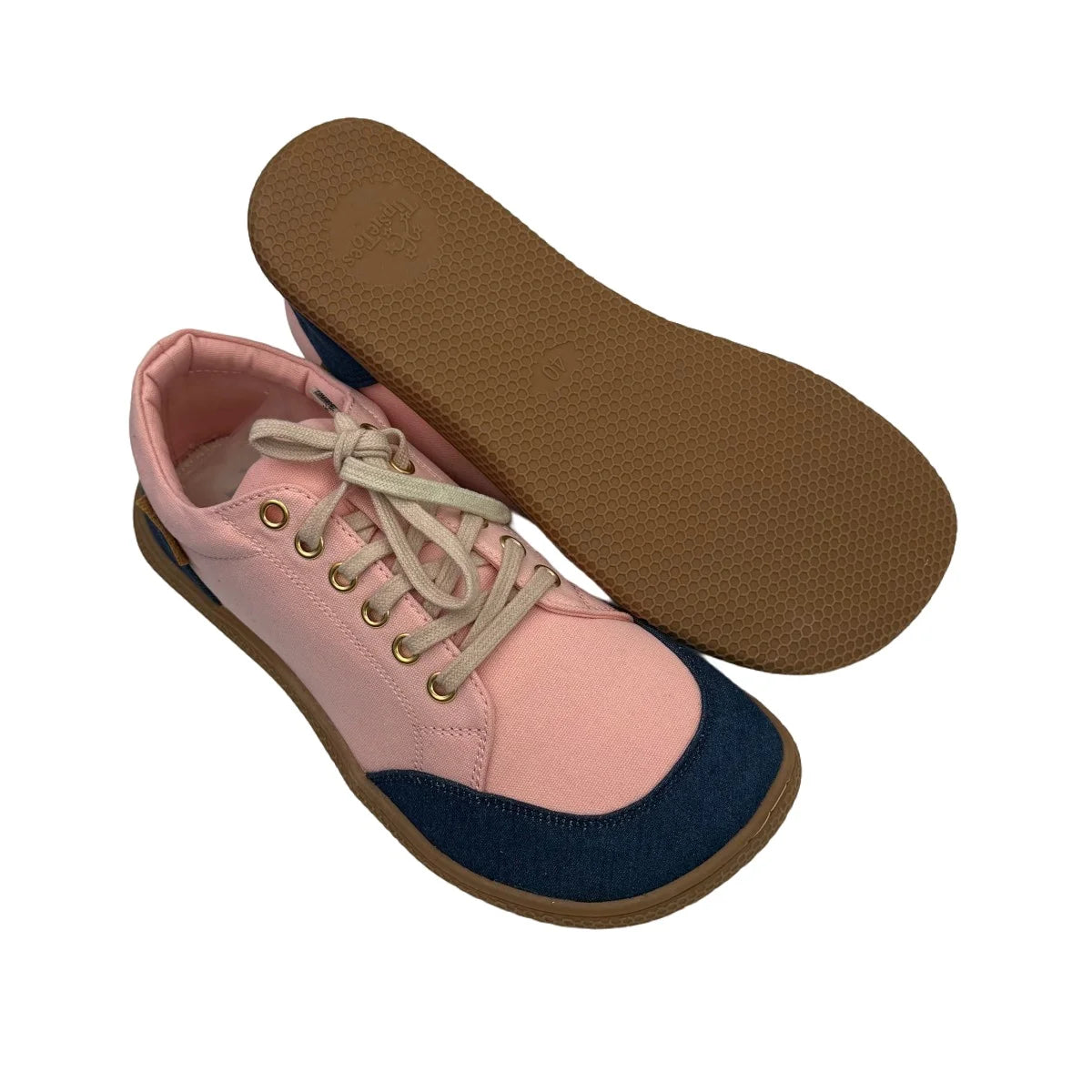 Tipsietoes Barefoot 2025 Canvas Sneaker For Women Men Flat Soft Zero Drop Sole Wider Toe Box Flexible Light Weight