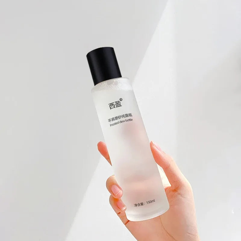 10/30pcs 100/120/150/200ml Empty PET Cosmetic Toner Bottle Moisturizer/ Makeup Remover Bottle  Clear/ Frosted Water Bottle