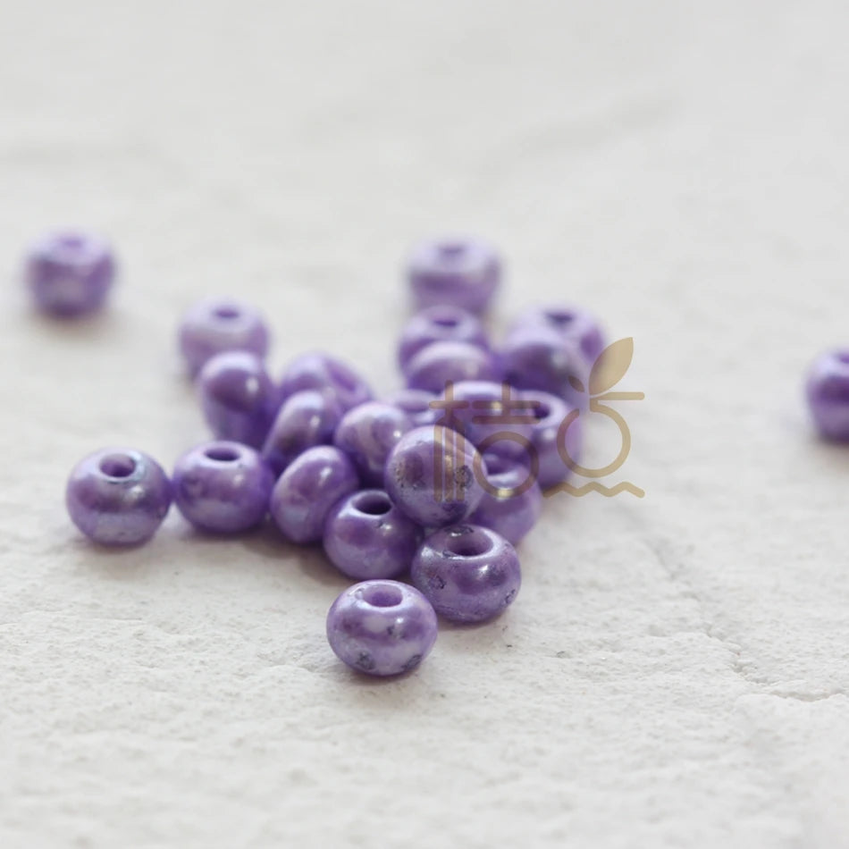 DIY Supply-10 Grams Czech Glass Preciosa 6/0 Seed Beads - Size 6 (6C3)
