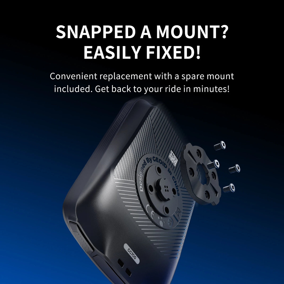 GEOID CC700/PRO Bike Computer Wireless Color Screen Bicycle Speedometer ANT+ WIFI Cycling Speedometer IPX7 Waterproof Odometer