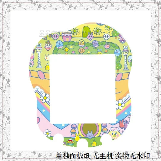 Bandai Tamagotchi Uni Electronic Pet Color Panel Film Panel Paper Soft Film Directly Paste  The Machine Without Disassembling It
