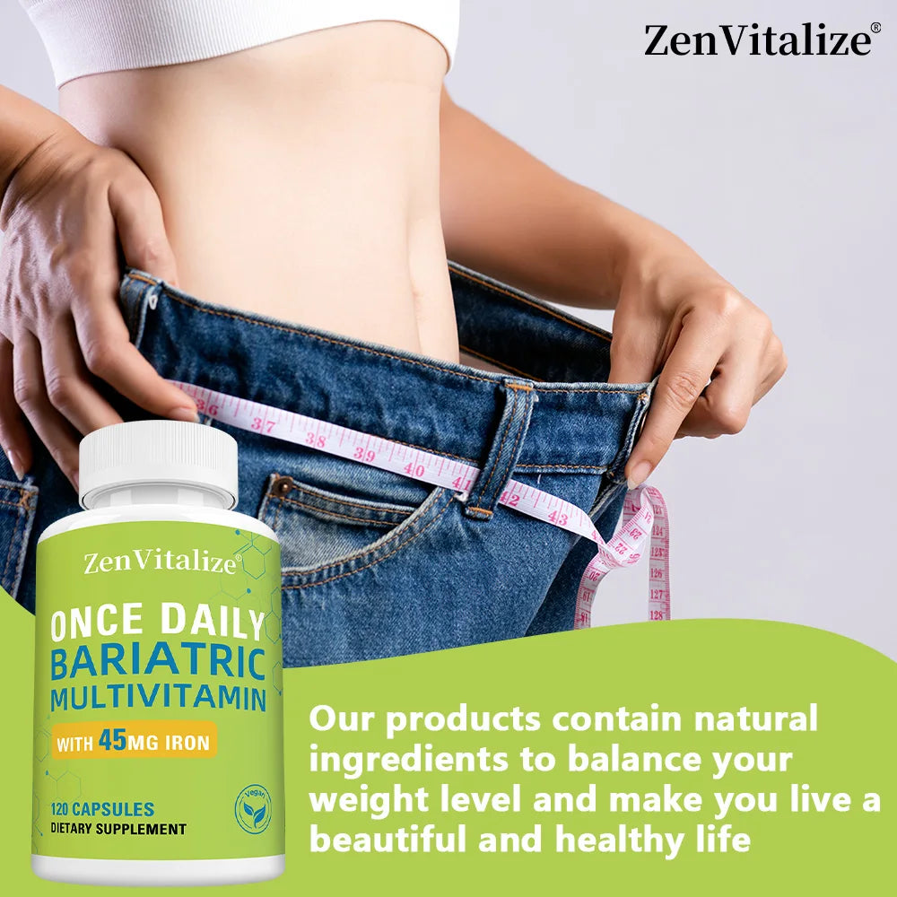 Once Daily Multivitamin Capsule with 45 Mg of Iron, Easily Absorbed, Dietary Supplements