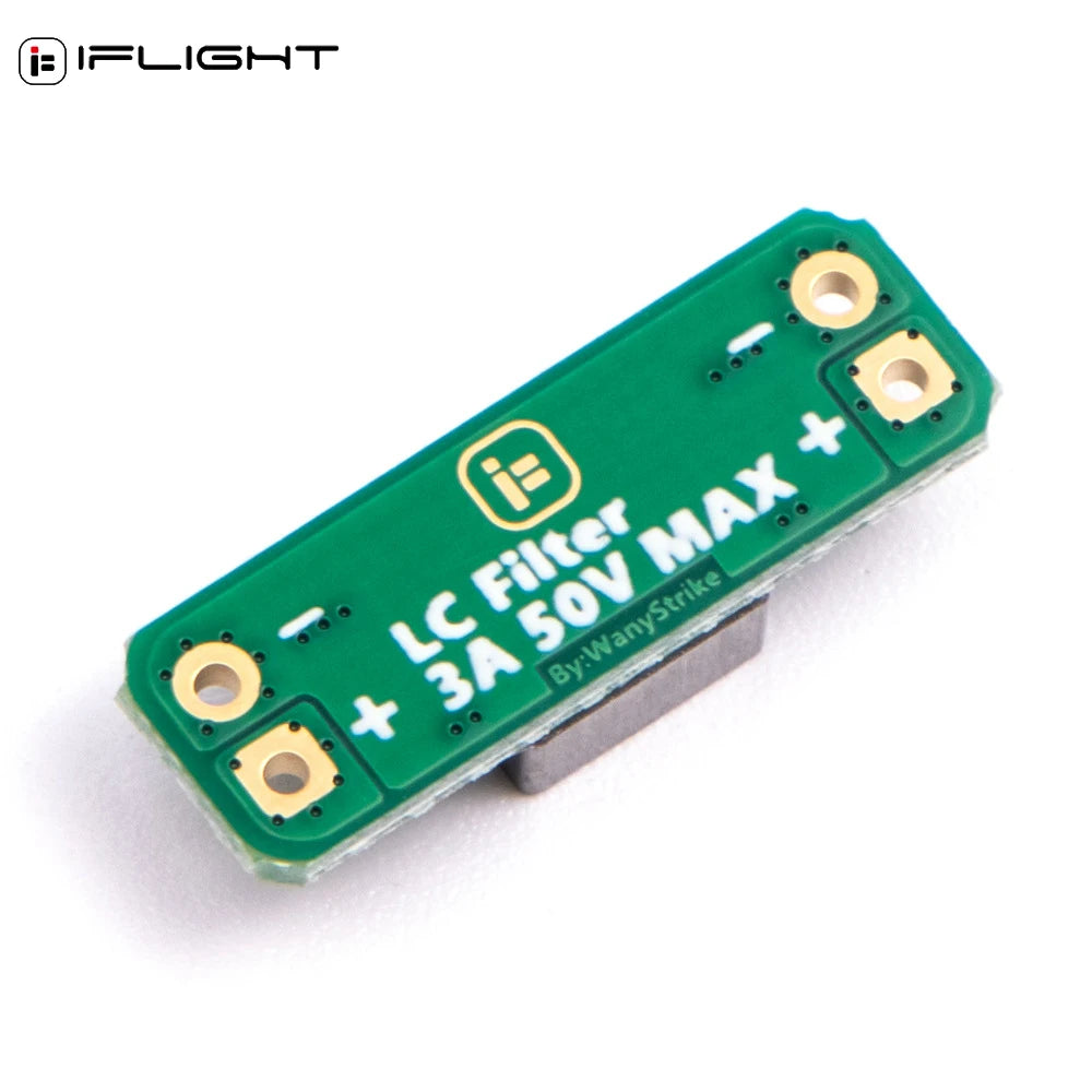 IFlight LC Filter Module 5-30V 3A Built-in Reverse Polarity Protection Reduce Effect Of Radiated Interference For FPV Drone