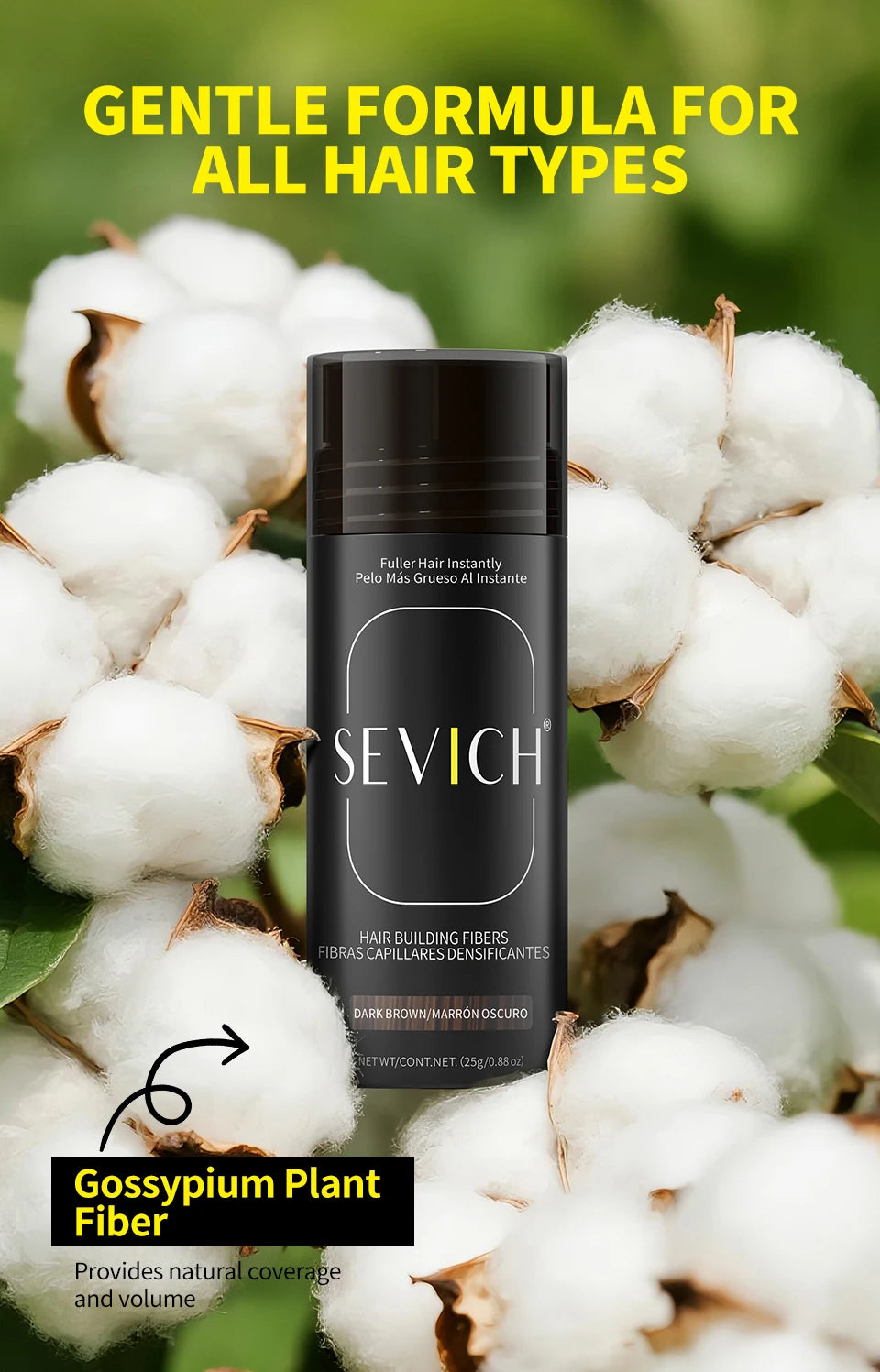10Color Hair Fiber Powder 48 Hour Stain Proof Hair Building Fibers Instant Volume & Boost Hair Fiber Hairline Filling Powder