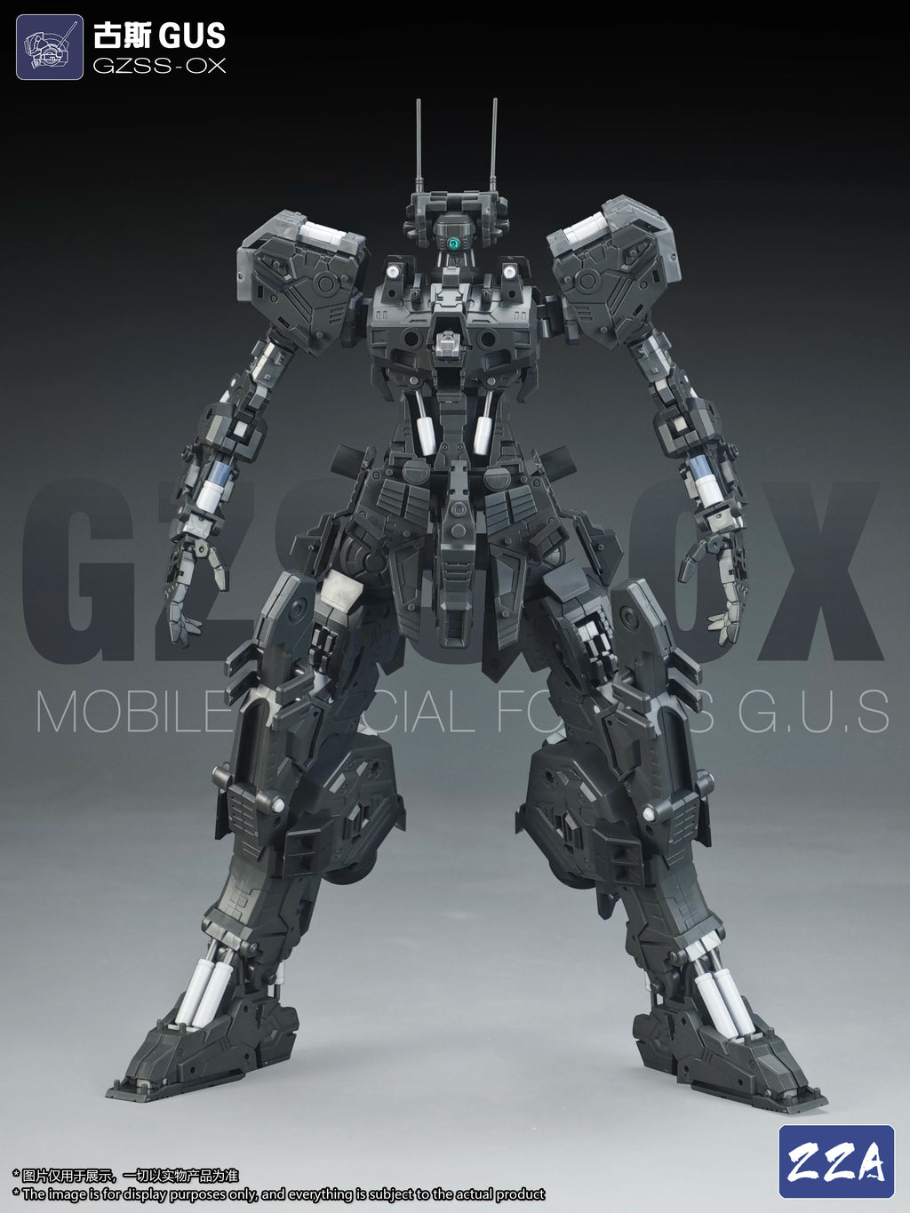 In Stock ZZA Model GUS GZSS-OX Assembling Movable Toys Model 1/100 Mecha MOBILE SPECIAL FORCES GUS ZZZA Model