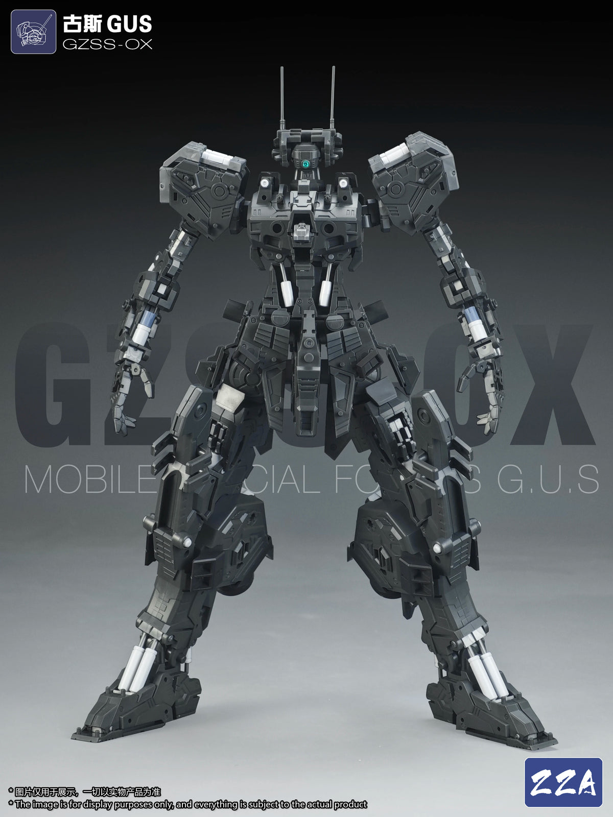In Stock ZZA Model GUS GZSS-OX Assembling Movable Toys Model 1/100 Mecha MOBILE SPECIAL FORCES GUS ZZZA Model