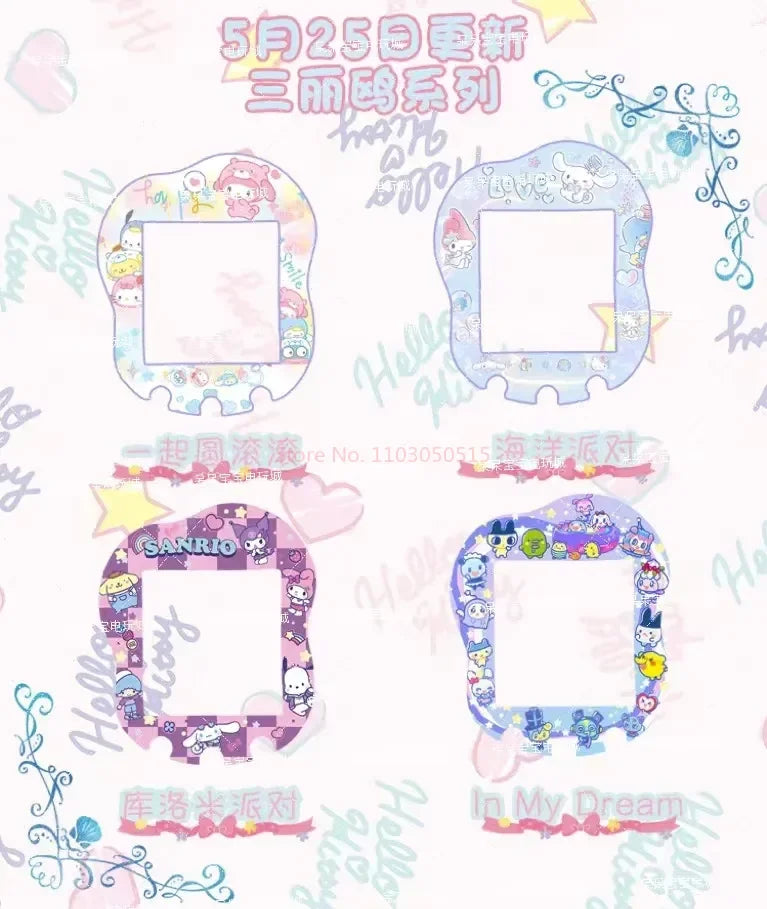 Bandai Tamagotchi Uni Electronic Pet Color Panel Film Panel Paper Soft Film Directly Paste  The Machine Without Disassembling It