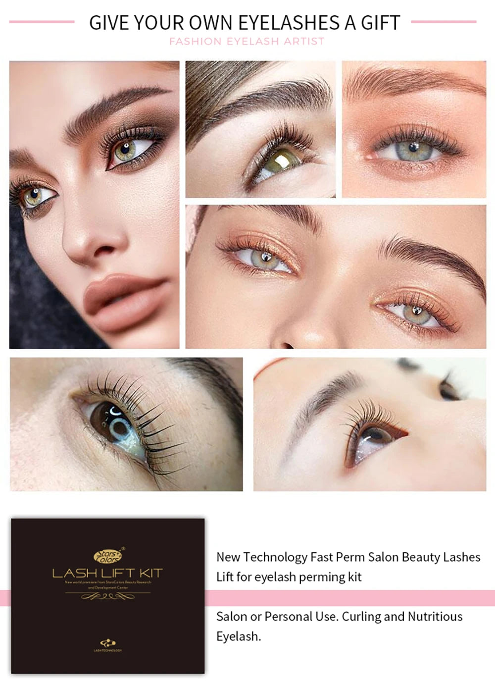 5-8 Minutes Quick Lash Lifting Eyelash Fast Perm Lash Lift Kit Curling Lashes Eyelash Enhancer Eye Makeup Tool For Salon