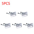 1-5PCS Skateboard Wall Hanger Wall Mount Skateboard Storage Holder Acrylic Skateboard Wall Storage Rack for Skateboard Lovers