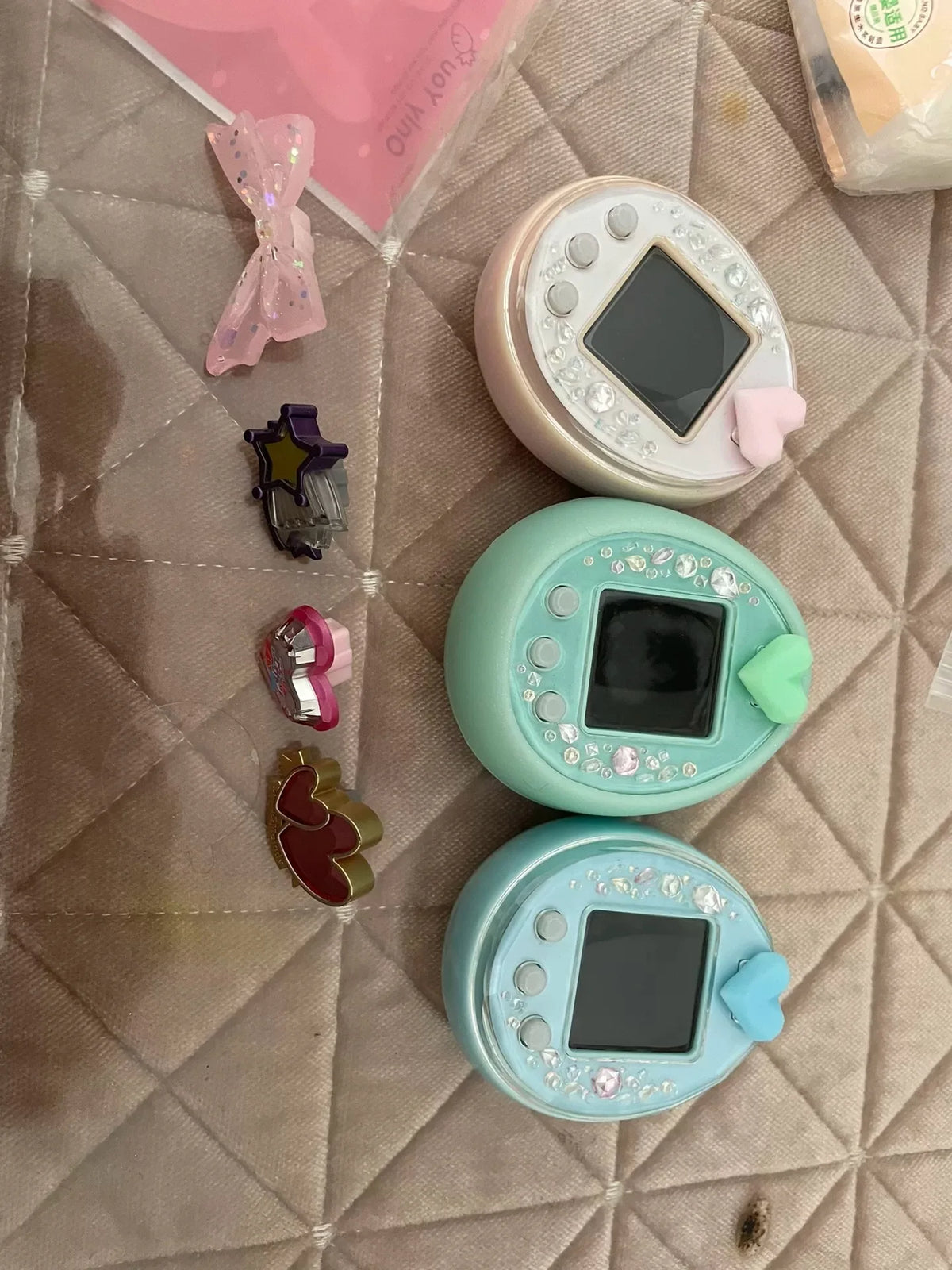Tamagotchi Uni Electronic Pet Color Ps Silicone Heart Imitation Original Heart Plug
