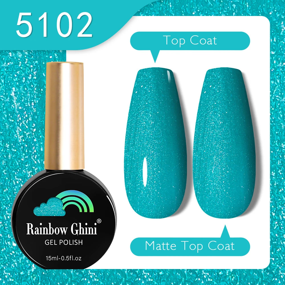 RG 15ML HEMA&TPO FREE Summer Series Fluorescent Gel Polish in Sporty Style Y2K Nail Polish Suitable for Parties Nail Art UV Gel