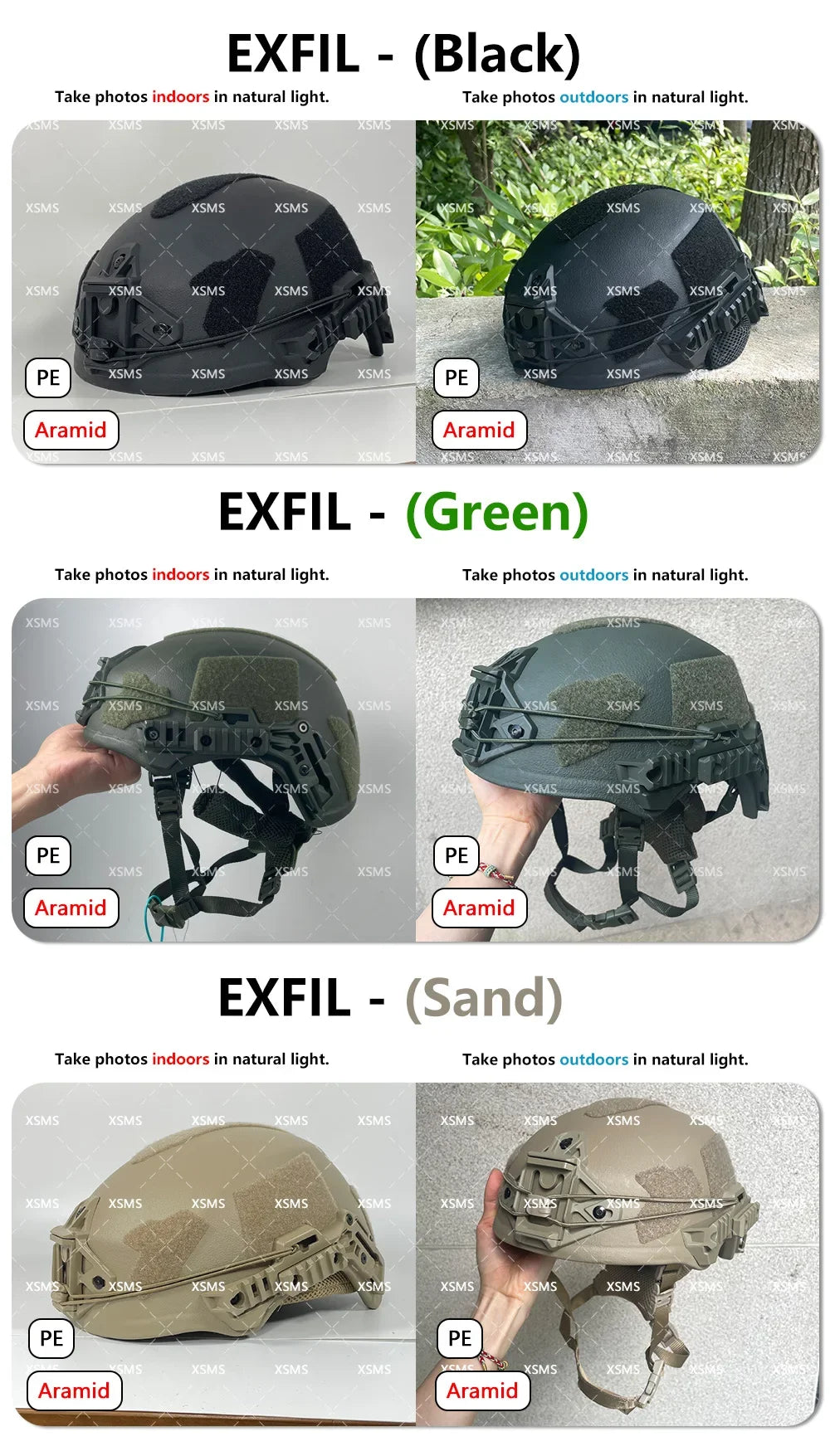 Protective Helmet  -FAST - Aramid  - Whith Wendy