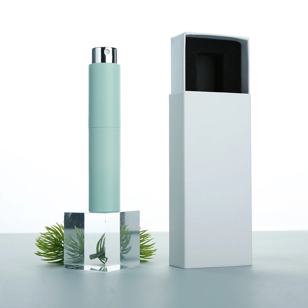 10/15/20pcs 10ml Perfume Bottle and Boxe Rotary Press Fine Mist Perfume Sprayers Reusable Perfume Gift Box Separate Bottles