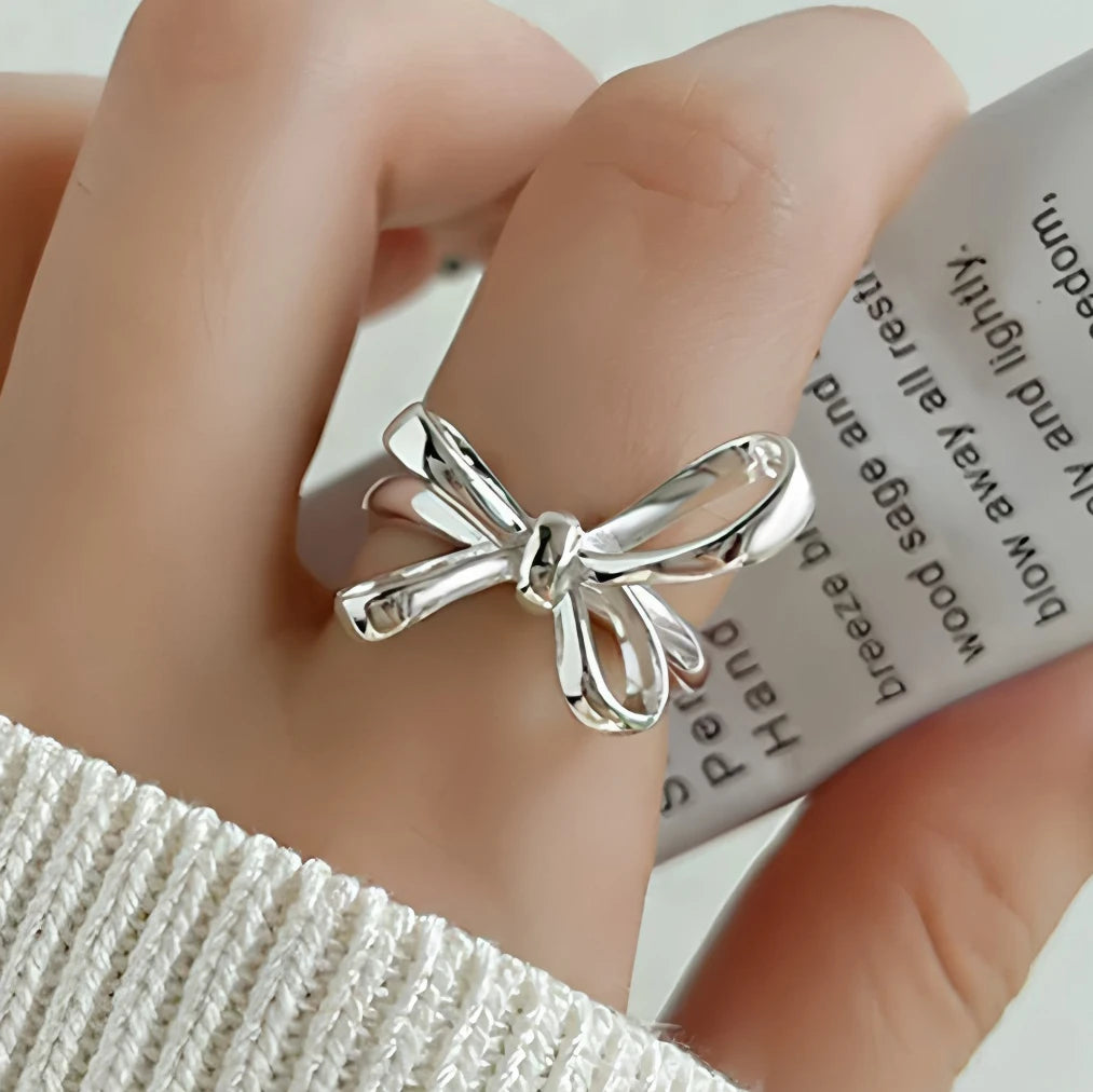 925 Sterling Silver Flower Geometry Ring For Women Girl Hollow Out Zircon Grace Wide Jewelry Gift Dropshipping
