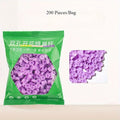 200Pcs Eyelash Extension Glue Cup 2 Hole Honeycomb Tattoo Ink Pigment Holder Container Grafting Eyelashes Auxiliary Makeup Tool