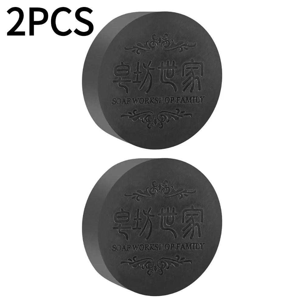 10PCS*100g Natural Polygonum Multiflorum Hair Soap Polygonum Multiflorum Shampoo And Conditioner Bar Nourishing Shampoo Soap Bar