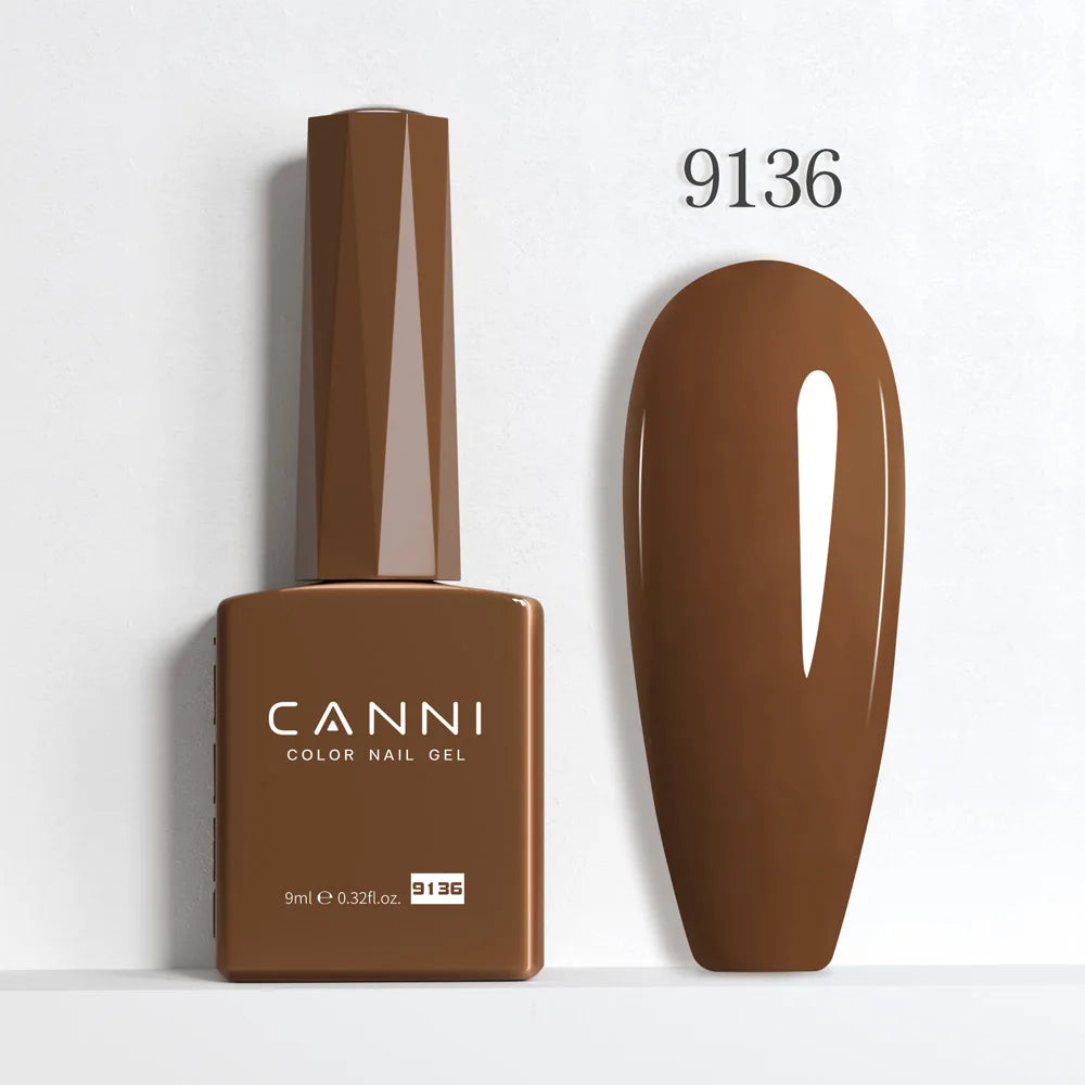 CANNI 9ml TPO/HEMA FREE Gel Polish Winter Colors Manicure Nail Art Salon Varnish Soak off Enamel UV LED Nail Polish Gel  DIY