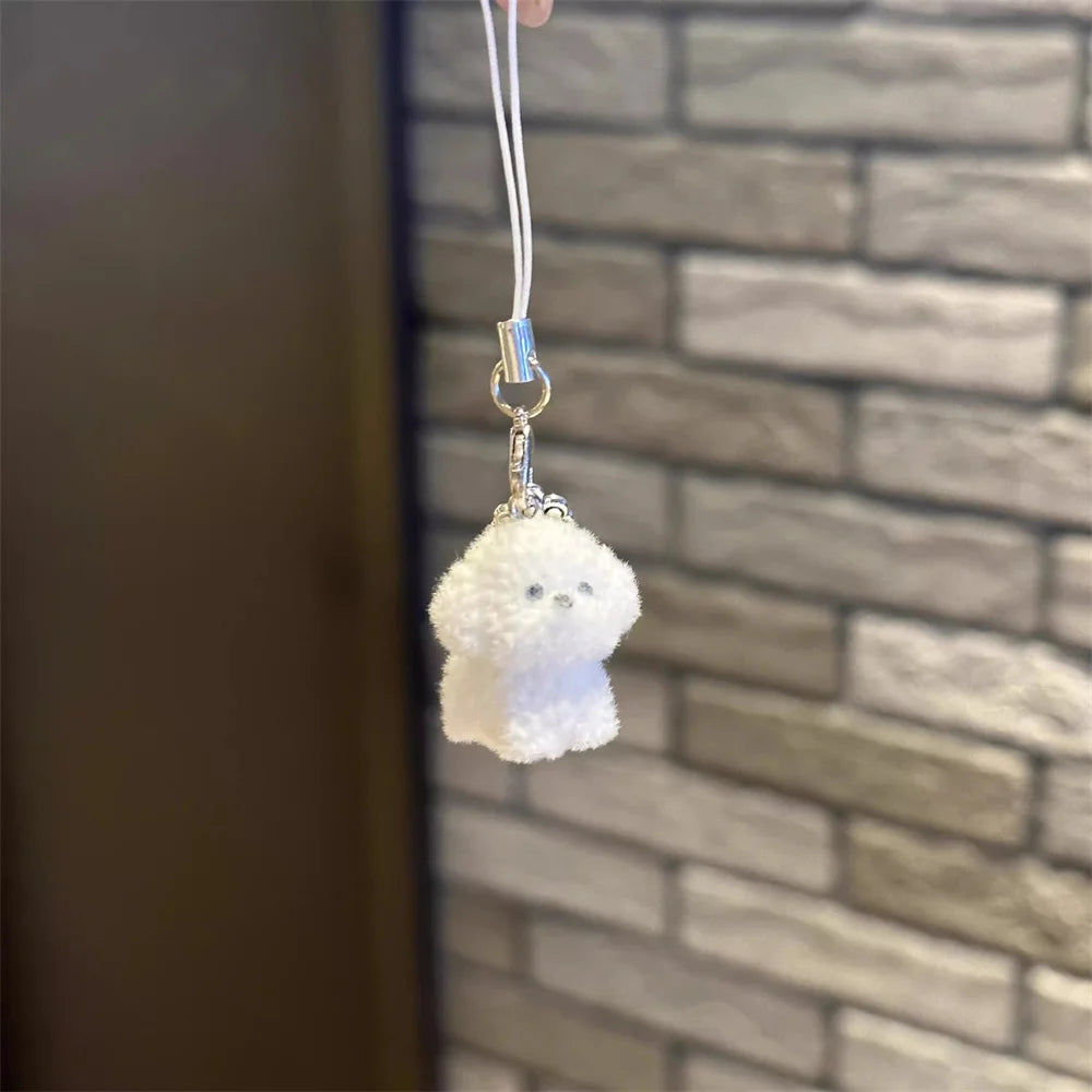 Cute Rabbit Anime Dog Cartoon New Animal Pendant Cute Keychain Phone Case Backpack Wallet Accessories Women Furniture Decoration
