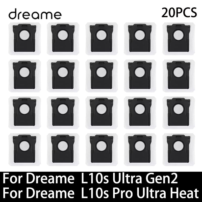 For Dreame L10s Ultra Gen2 / L10s Pro Ultra Heat Vacuum Cleaner Replacement Accessories Main Side Brush HEPA Filter Mop Dust Bag