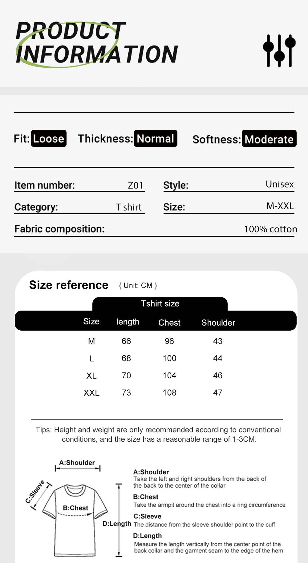 Summer men's 100% Cotton Eagle Logo Printed Sports Tops Casual Fashionable Loose Oversized Round Neck Short Sleeved T-shirt