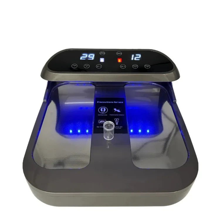 Plus P90 P100 PEMF Terahertz Therapy Foot Spa Remote Control Wireless PEMF Massager Health Care