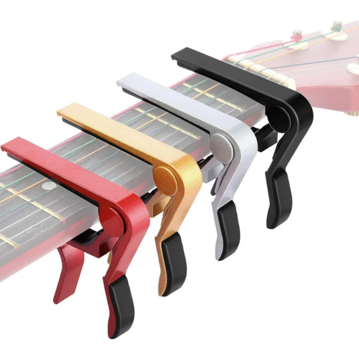 Miwayer Guitar Capo with Tone Enhancement System - Lightweight Alloy, Quick Adjustment for All Stringed Instruments