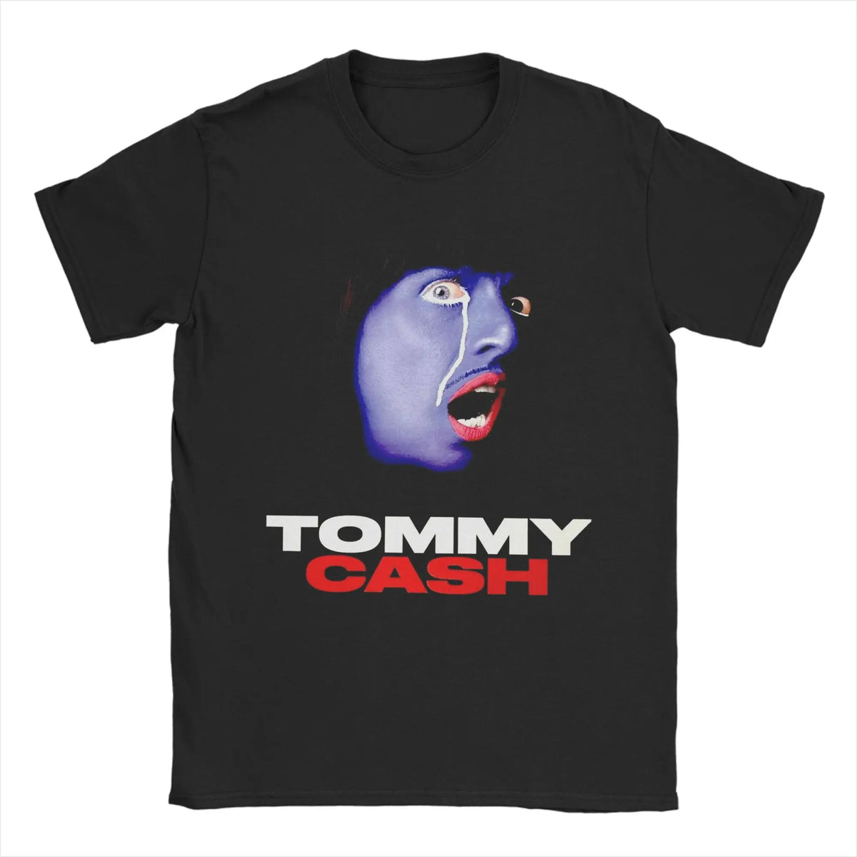 Tommy Cash Espresso Macchiato illustration graphic art Eurovisions T Shirts Men T-Shirts Crew Neck  Tee Shirt Short Sleeve Tops