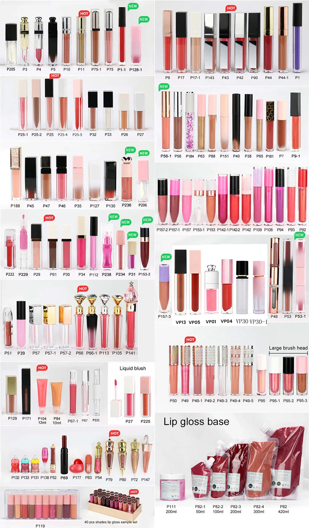 High Pigment No Logo Lip Gloss Custom Packaging Makeup Lipgloss Vegan New Arrival Lip Gloss