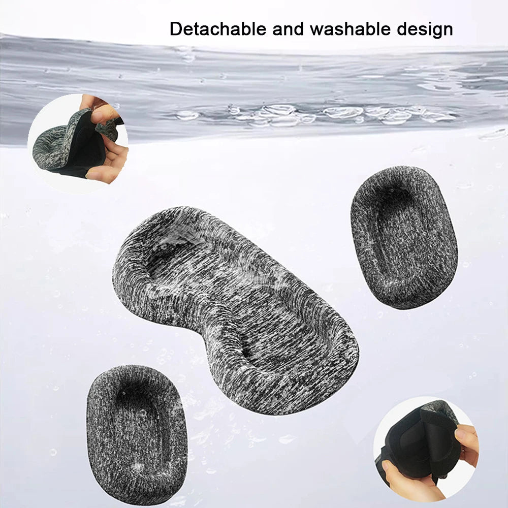 3D Bluetooth Sleep Mask with Headphones Wireless Sleep Headphones  Eye Mask with Bluetooth Headphone Blindfold