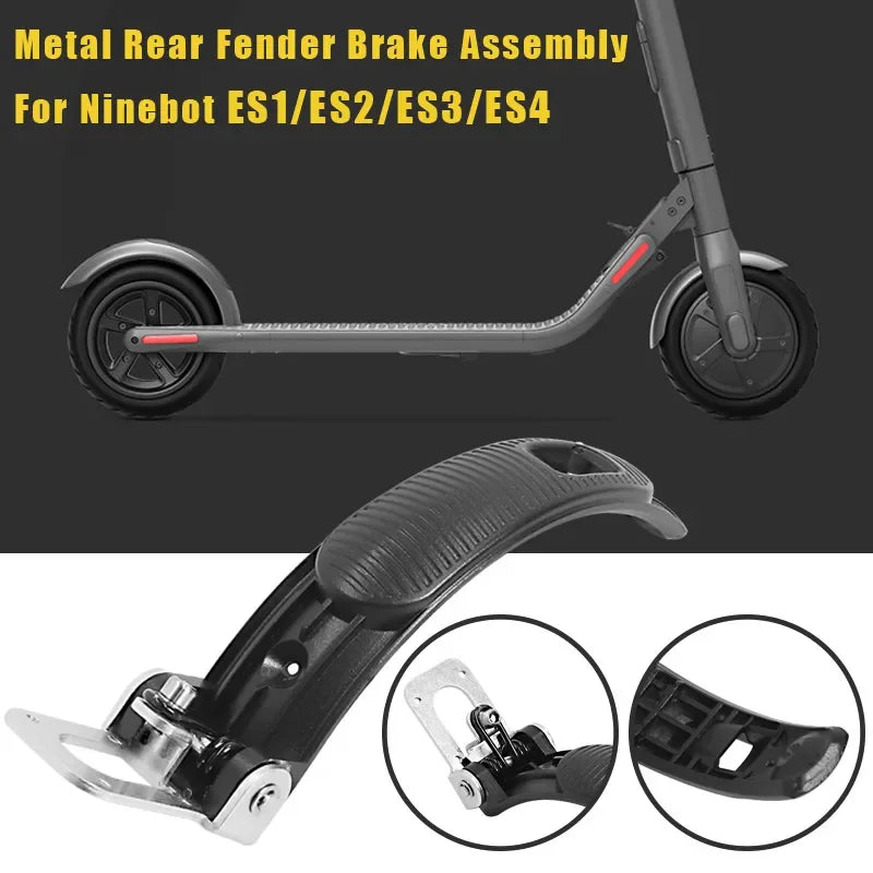 Tyre Splash Rear Fender Guard Electric Scooter Accessory Mudguard Frame Assembly For Segway Ninebot Es1 Es2 Es3 Es4 Replacement