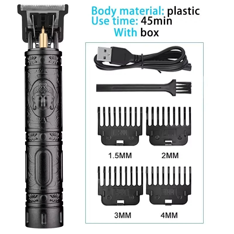 T9 USB Electric Hair Clipper For Men Hair Cutting Machine Rechargeable Man Shaver Trimmer Barber Professional Beard Trimmer