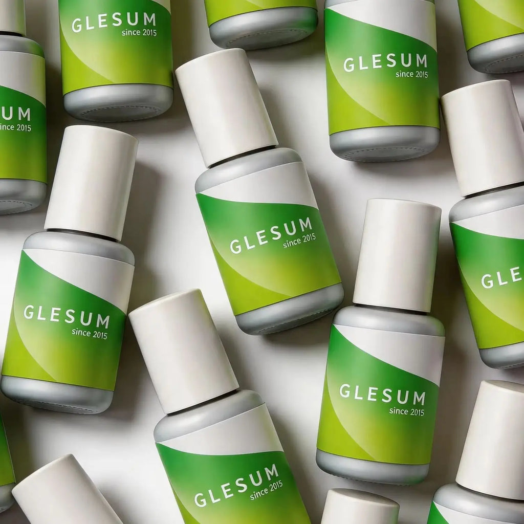 Glesum Super Bonder Fixing Agent for Eyelashes Extensions Primer Curing Liquid for Lash Glue Help Adhesive for Lashes Grafting