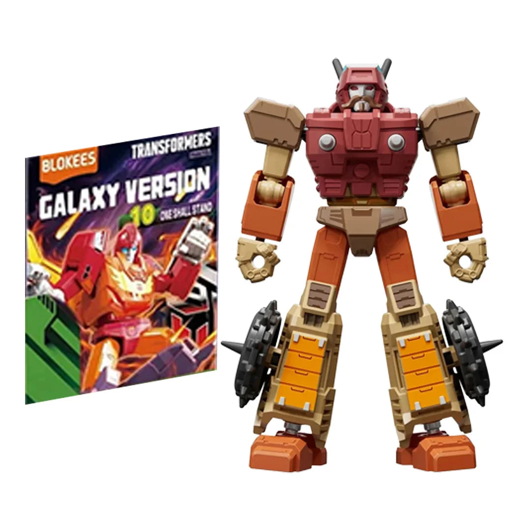 Blokees Transformers Galaxy Version Vol.10 Blind Box Collectible Movable Models Galvatron Scorponok Sixshot Assembled Model Toys