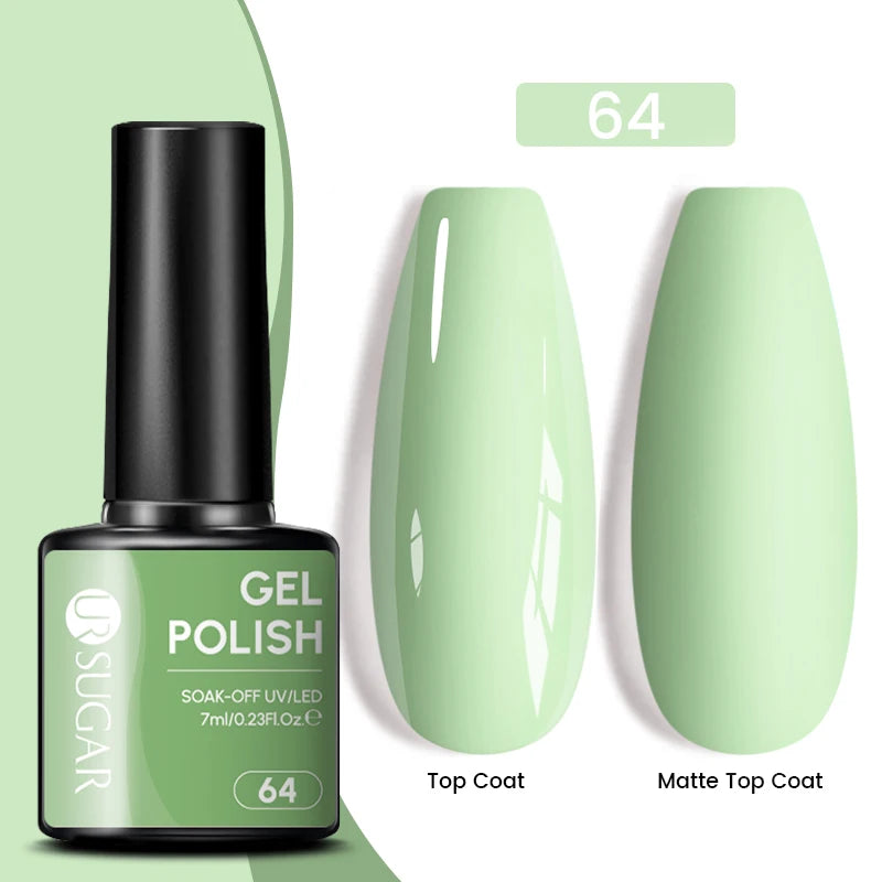 UR SUGAR 7.5ml Reflective Magnetic Gel Nail Polish Glitter Silver Pink Magnet Gel Soak Off UV LED Nail Manicure Varnish UV Gel