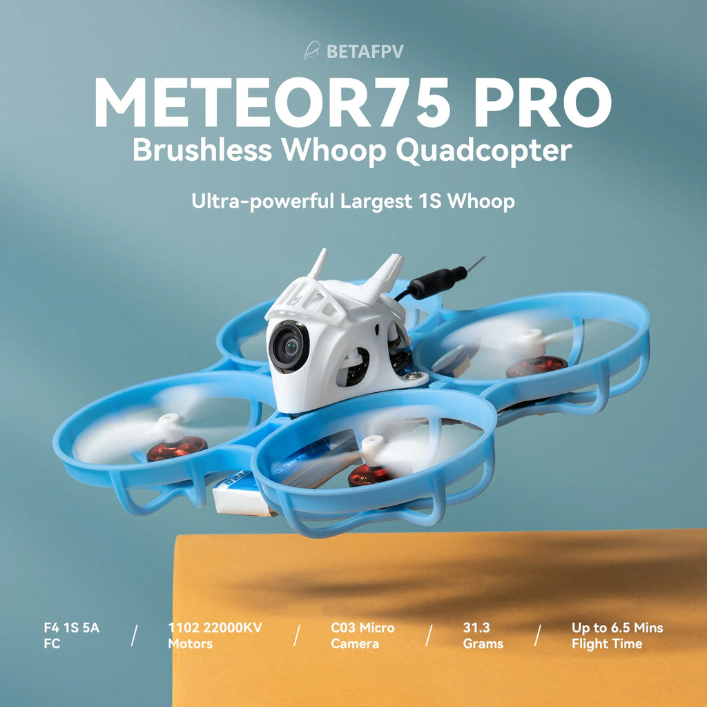 BETAFPV Meteor75 Pro Brushless Whoop Quadcopter 2026