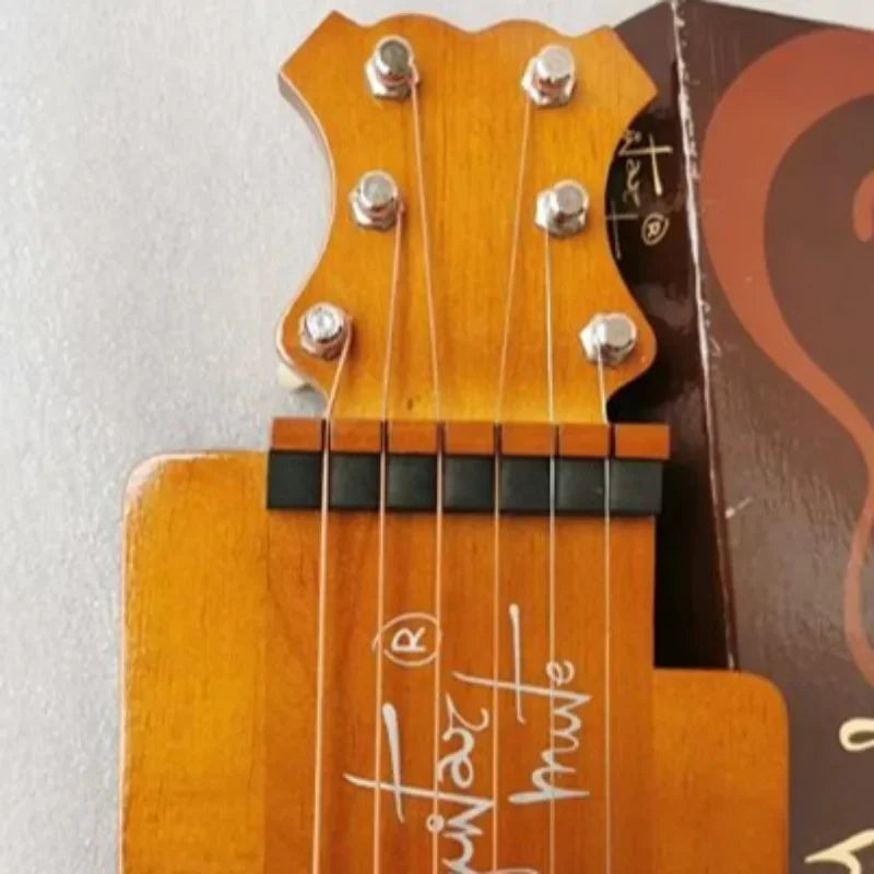 Wooden Guitars Right Hand Trainer Portable Pocket Profession Guitar Fingering Exercises Stringed Instruments Accessories